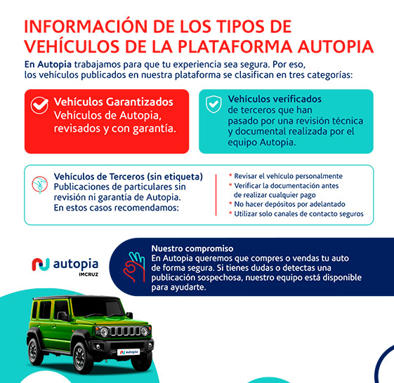 descripción de benificios de Autopia